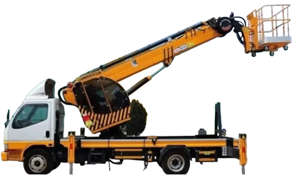 Çorlu sepetli vinç dış cephe uygulaması